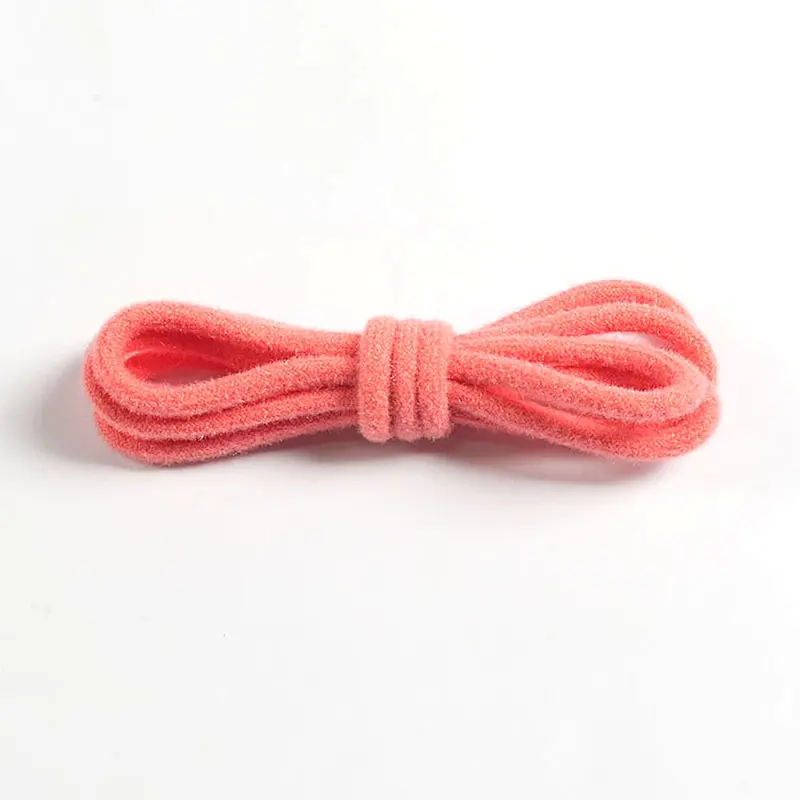 Colorful 6mm Rope Drawcord for Clothing Pants & Hat Waist Cord with Transparent Head String Style
