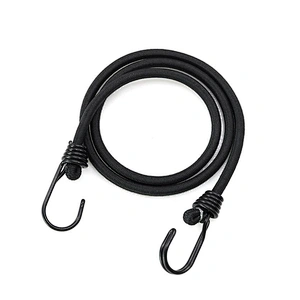 Wholesale Bulk Custom Two Hook Motorcycle Cargo 6mm 8mm 1 Meters 1m Adjustable Latex Rubber Elastic Strap Rope Bungee Cords