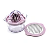 Kitchen Multi-function 4 IN 1 Manual Fruit Lemon Juicer  Lime Squeezer with Cup, Grater, Egg Separator