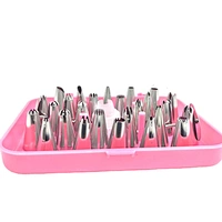 Stainless Steel 304 26 Pcs Cake Decorating Cream Nozzles Icing Tips Tools