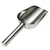 metal ice cube scoop