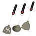 Kitchen Silicone Cooking Utensils Set of 3 Pcs, Spatula, Scoop Tools