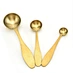 small gold coffee spoons