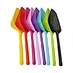 slotted plastic spoon