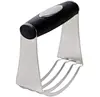 Pastry Cutter Stainless Steel Professional Baking Dough Blender with Blades Dough Cutter