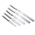 stainless steel baking spatula