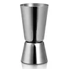 Stainless Steel Double Sided Jigger 25ML & 50ML Drink Measurer