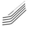 Stainless Steel Drinking Straw Set of 4pcs