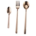 gold dinner Set
