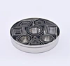 Geometric Shapes Cutters, Stainless Steel Mini Cutters Including Hexagon, Square, Circle, Oval, Octagon, Diamond Molds