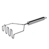 Potato Masher Stainless Steel Potato Ricer Press Food Masher