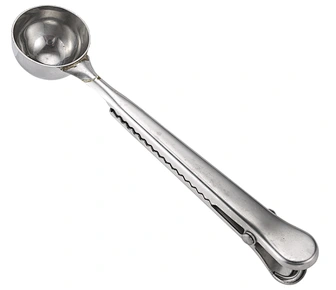 coffee spoon with clip