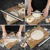 stainless steel pizza dough rollers