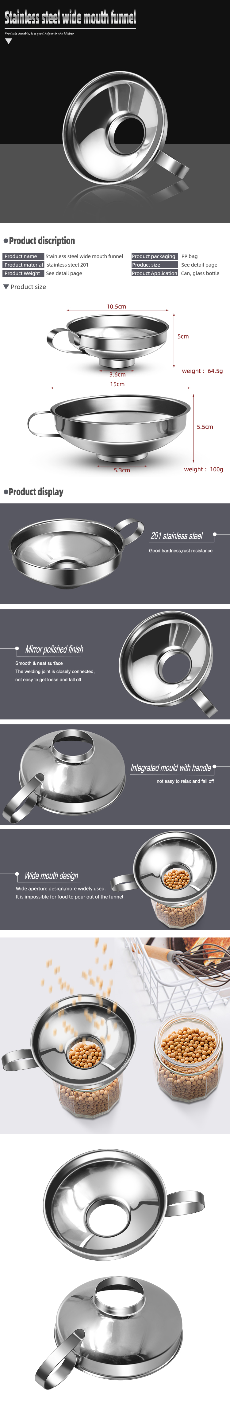 large funnel for can