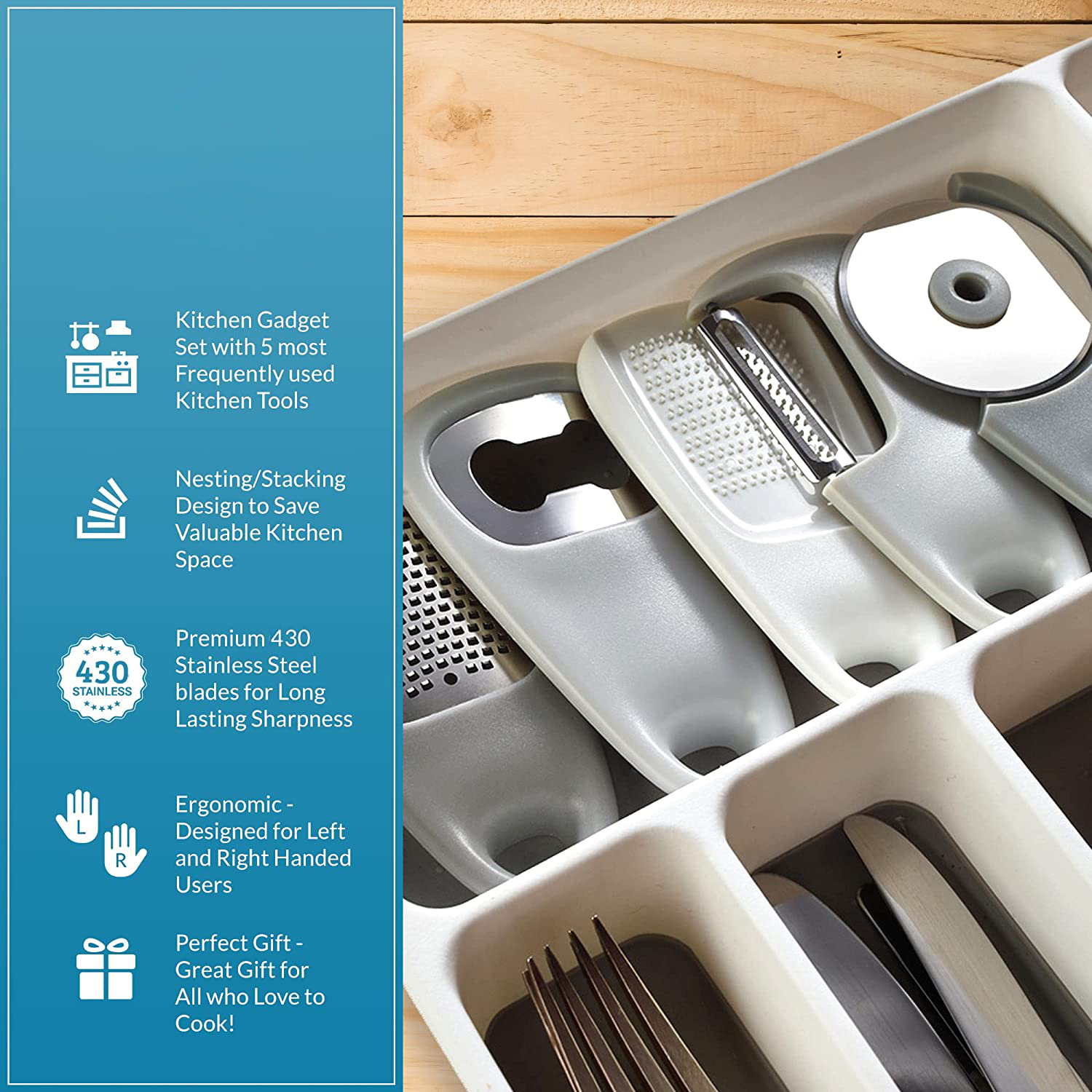 Kitchen gadgets set