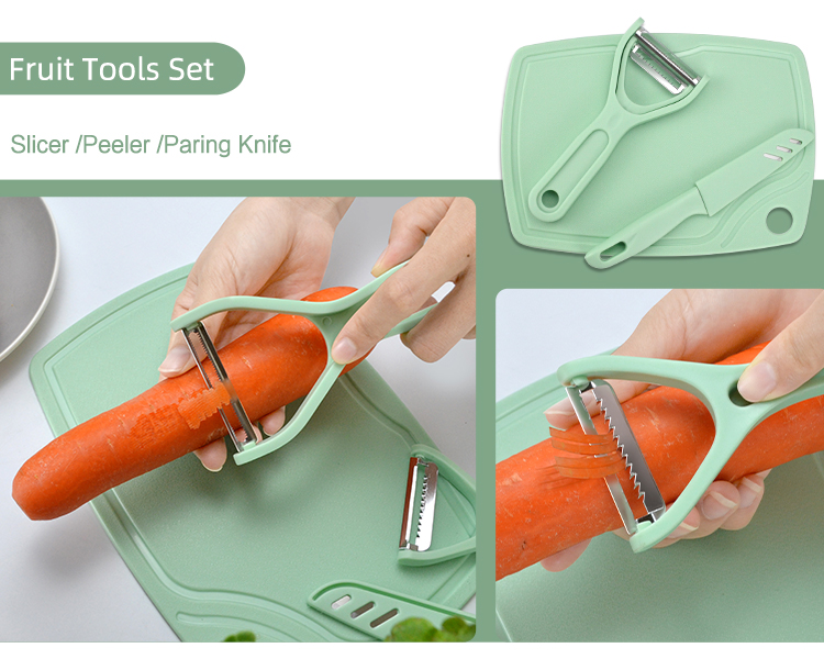 Kitchen cutting board set