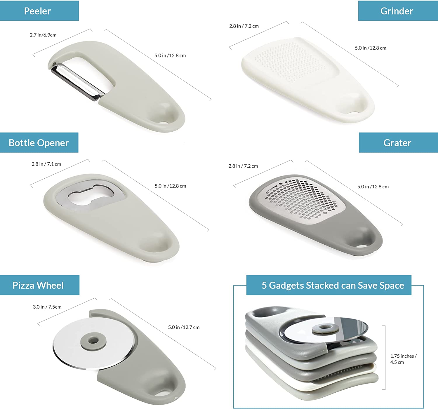 Kitchen gadgets set