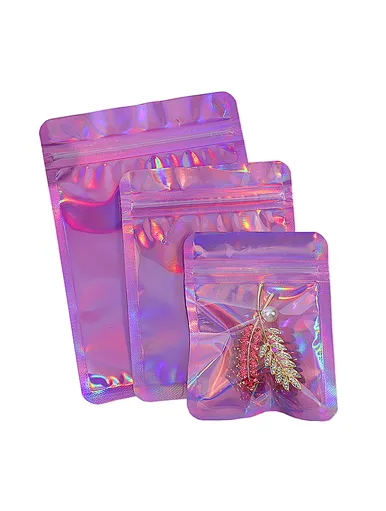 Transparent Holographic Clear Bag