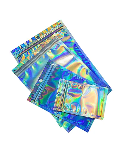Holographic Packaging Plastic Bag