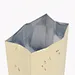 Custom Design 12 Oz Zipper Top One Way Valve Block Bottom Coffee Bean Packaging Pouch Bag With Custom Printing