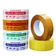 Opp Stationary Tape 12mm 15mm 18mm Sticky Tape Yellowish Sello Tape