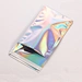 ES Custom Logo Resealable Packaging holographic ziplock bag With Zipper