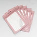 200pcs/lot Mylar Food Ziplock Bag Retail Colored Matte Aluminum Foil Plastic Packaging Bags Flat Self Seal Zip Lock Package Bag
