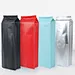 Custom Design 12 Oz Zipper Top One Way Valve Block Bottom Coffee Bean Packaging Pouch Bag With Custom Printing