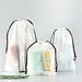 Clear Plastic Drawstring Bag