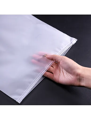 Frosted Zip Lock Bag