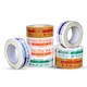 Biodegradable Adhesive 3 Inch Transparent Shipping Free Eco Friendly Logo Security 200m Wholesale Packing Tape Brown
