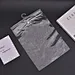 ES Factory custom printed clear recycled plastic garment bags with hanger apparel packaging with hook
