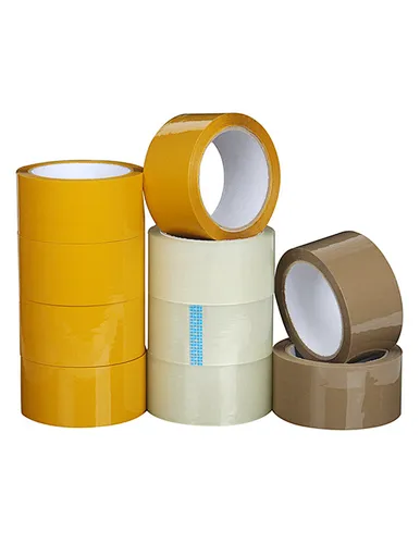 Biodegradable Adhesive 3 Inch Transparent Shipping Free Eco Friendly Logo Security 200m Wholesale Packing Tape Brown