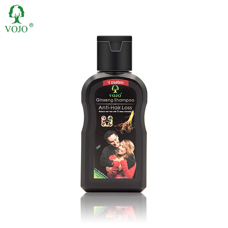 VOJO china professional manufacturers natural organic non allergic black hair dye shampoo