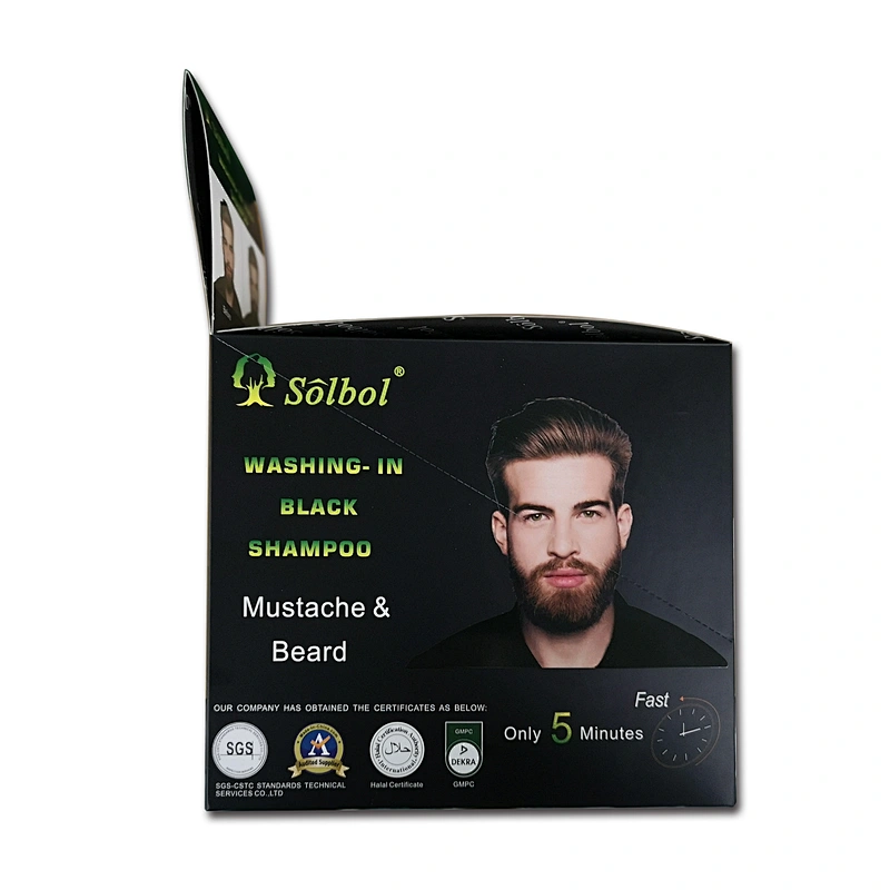 Arabic mustache dye with mini sachets best selling products for man