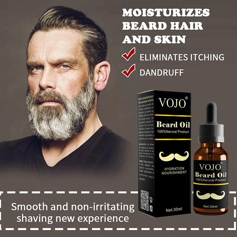 OEM custom private label organic beard growth oil 100% natural beard oil