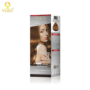 Guangzhou VOJO Factory wholesale price YOSATEN keratin salon professional permanent hair dye color cream and developer