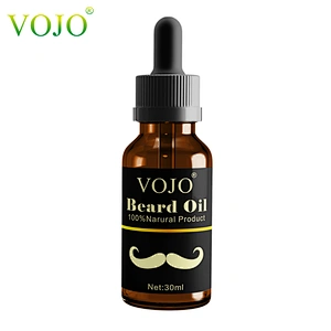 VOJO Bread oil OEM / ODM private label organic smoothing styling Beard Balm Bread Growth Oil for men
