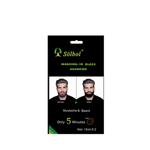 Arabic mustache dye with mini sachets best selling products for man