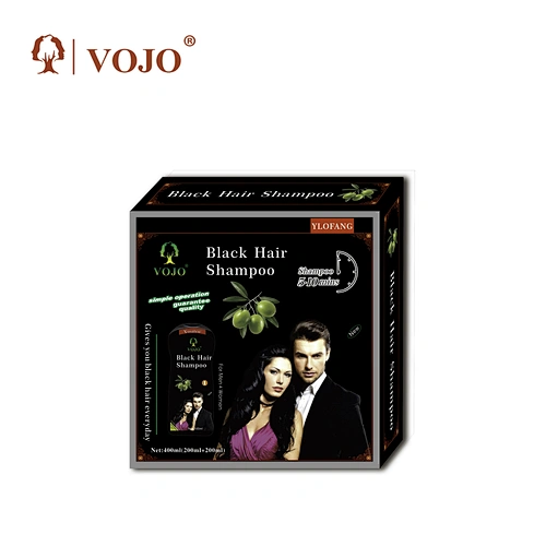Arabic Product Professional Hair Dye Shampoo to Cover White Hair Use at Home Suitable for Men and Women Black Hair Easy Coloring