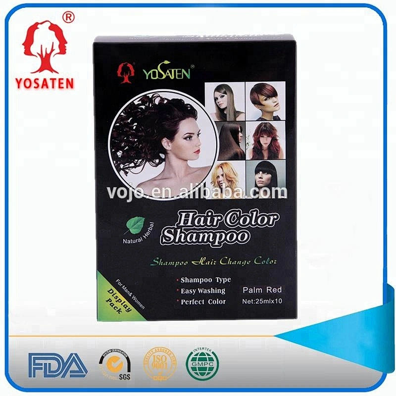 Ylofang Brand Salon Quality Hair Dye Using Salon Hair Dye Easy Operate for Pakistan Market Accept Customized at Home Black Hair