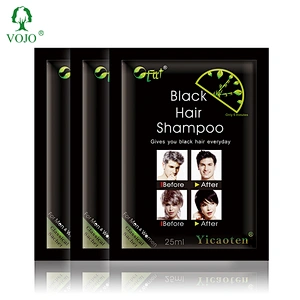 VOJO high quality black hair color shampoo hair dye cream with oem/odm