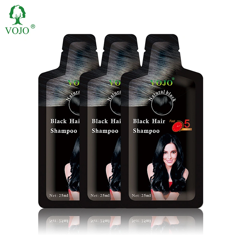 China best quality oem hot sale ppd free halal magic normal natural hair darkening shampoo based hair color