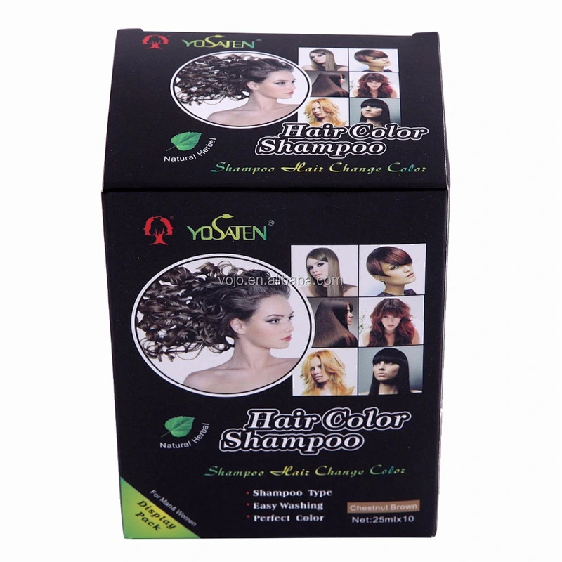 Hair Shampoo Black Hair Color Shampoo Fashion Fast Magic a VERY Wash Dark Black Herbal Ingredients Normal Shampoo Easy Coloring