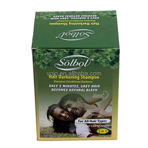 South Africa hair color dye most hot sale brand SOLBOL 5 colors from hair color factory YOSATEN