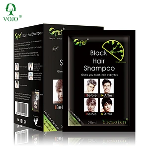 VOJO high quality black hair color shampoo hair dye cream with oem/odm