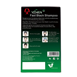 Yosaten brand Color in Stylish Black Fashion Hair Care Cream Dye Without Unpleasant Odor