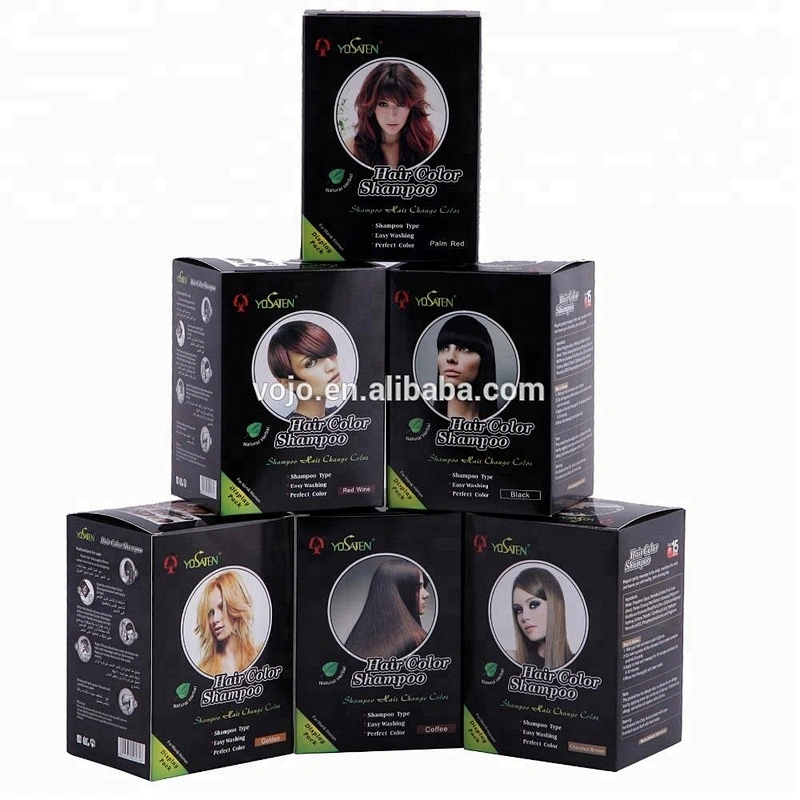 Ylofang Brand Salon Quality Hair Dye Using Salon Hair Dye Easy Operate for Pakistan Market Accept Customized at Home Black Hair