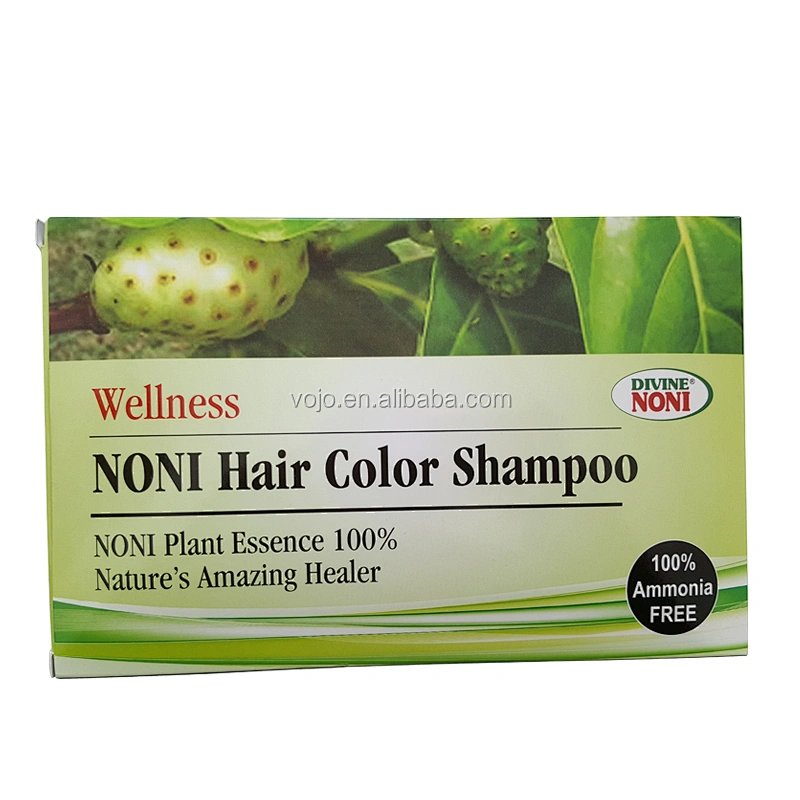 Noni black hair magic shampoo hot sale taobao YOSATEN magic black hair shampoo OEM ODM hair color beauty