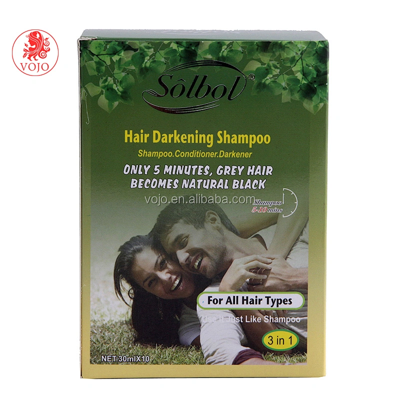 OEM/ODM Permanent Peacock White Hair Color Dye Brazilian Solbol Black Hair Shampoo Herbal Ingredients Normal Shampoo 100% High